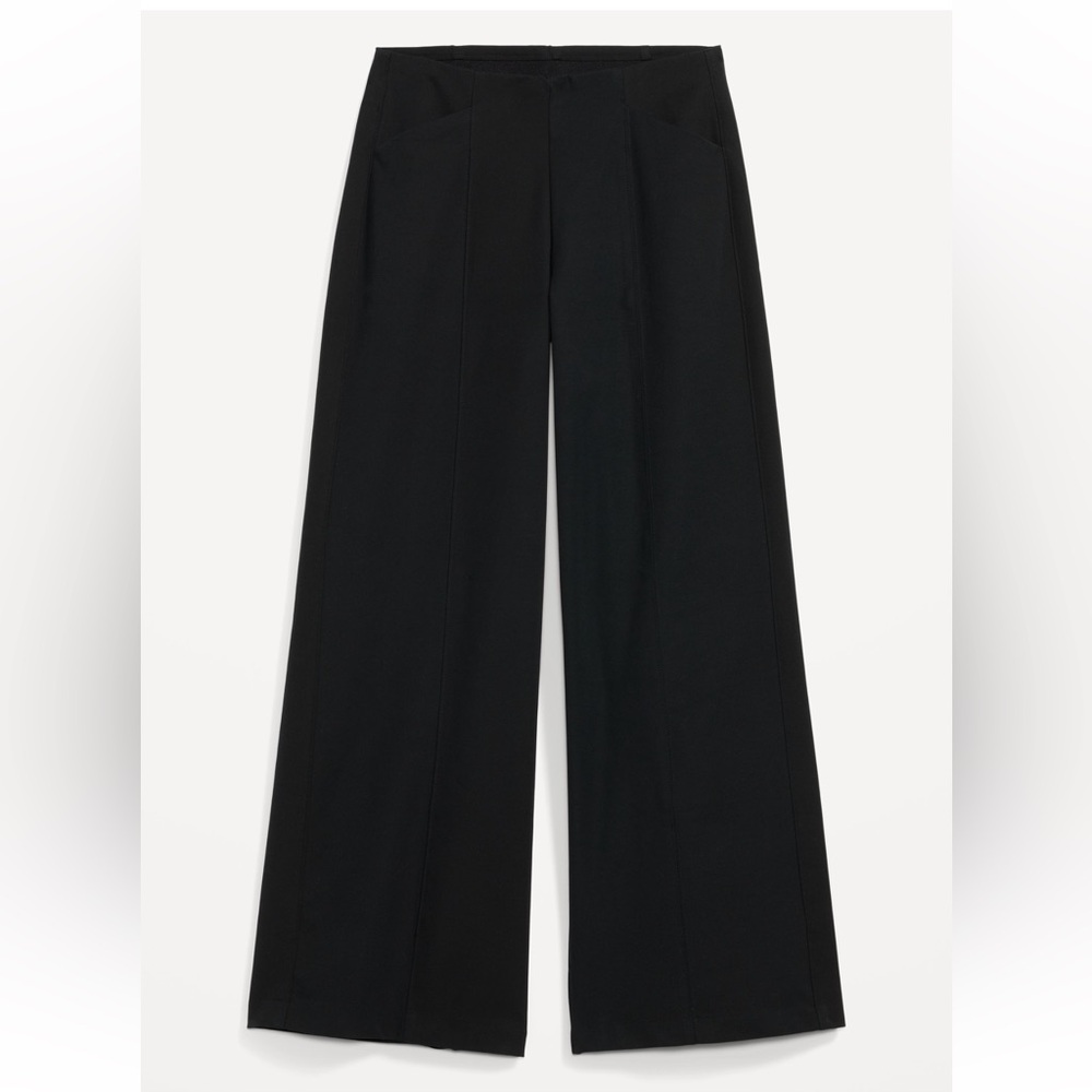 Old Navy Black Wide-Leg Women's Pants - Picture 3 of 5